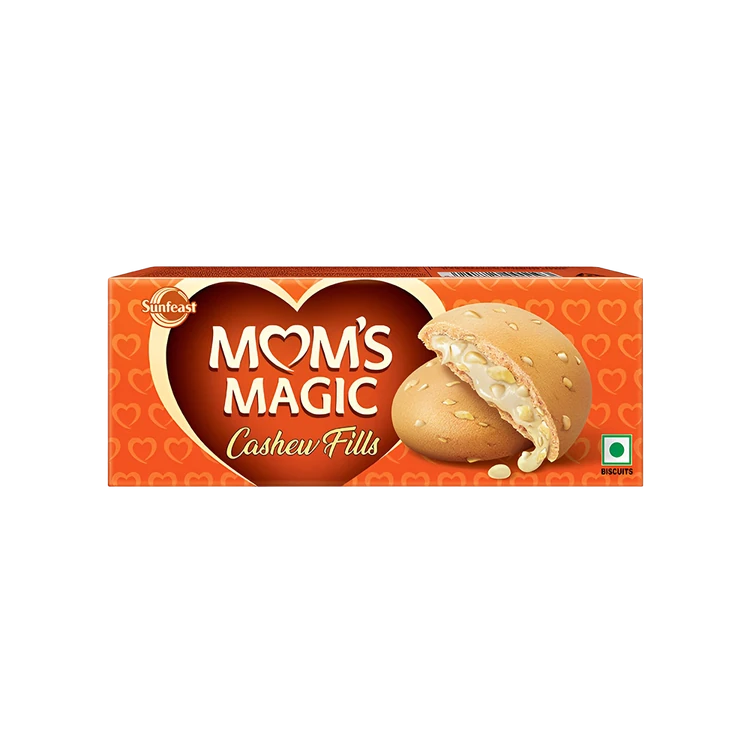 Sunfeast Mom's Magic Cashew Fills Biscuit