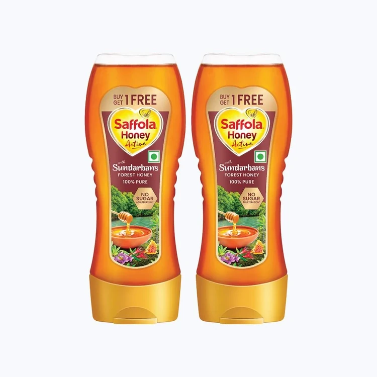 Saffola Pure Honey Active - Buy 1 Get 1 Free