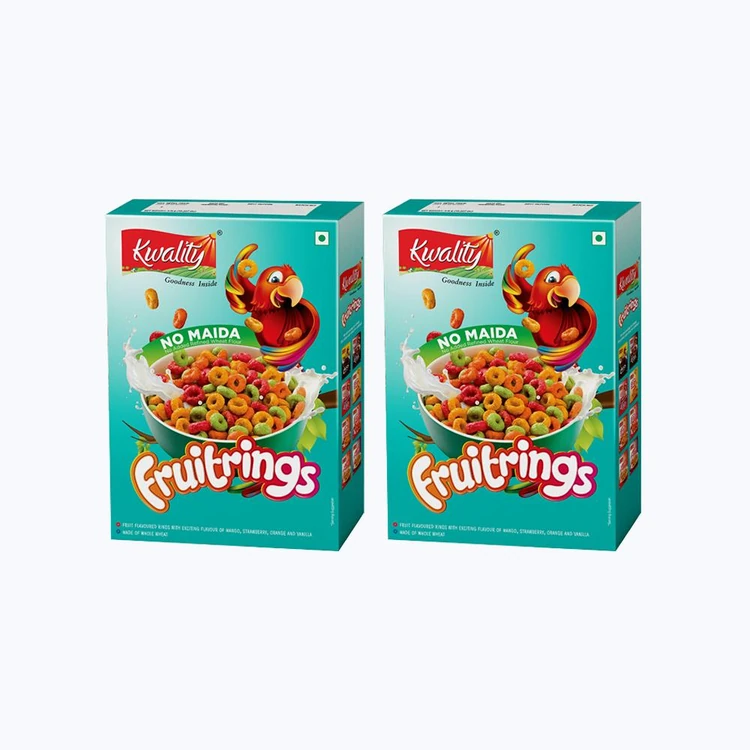 Kwality Fruitrings Cereal - Pack of 2