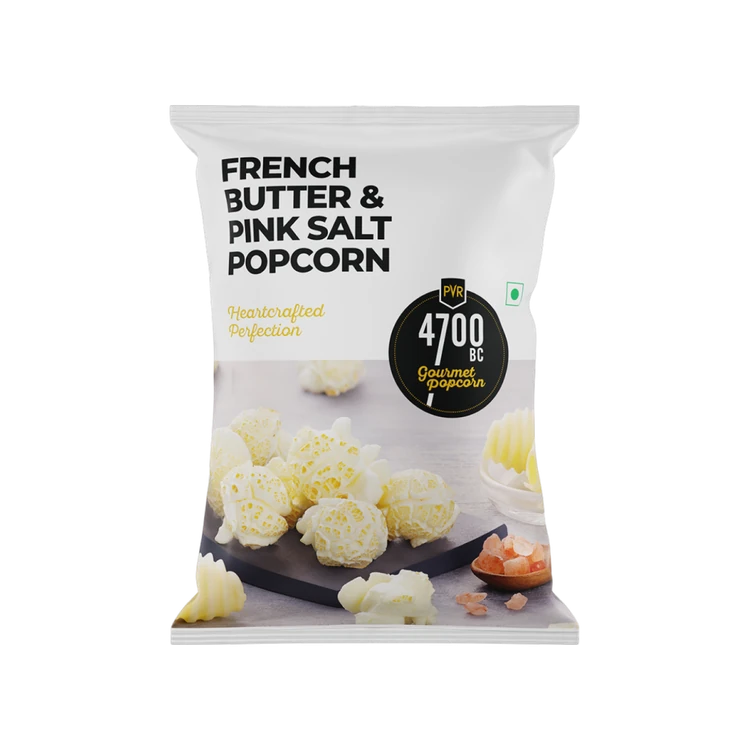 4700BC French Butter & Pink Salt Gourmet Popcorn