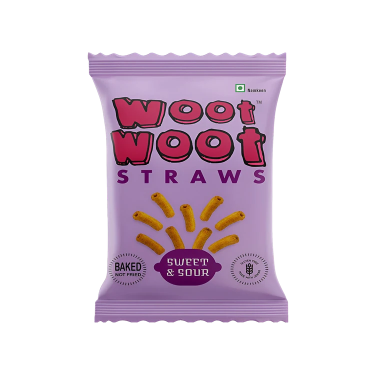 Woot Woot Sweet & Sour Straws Crisps
