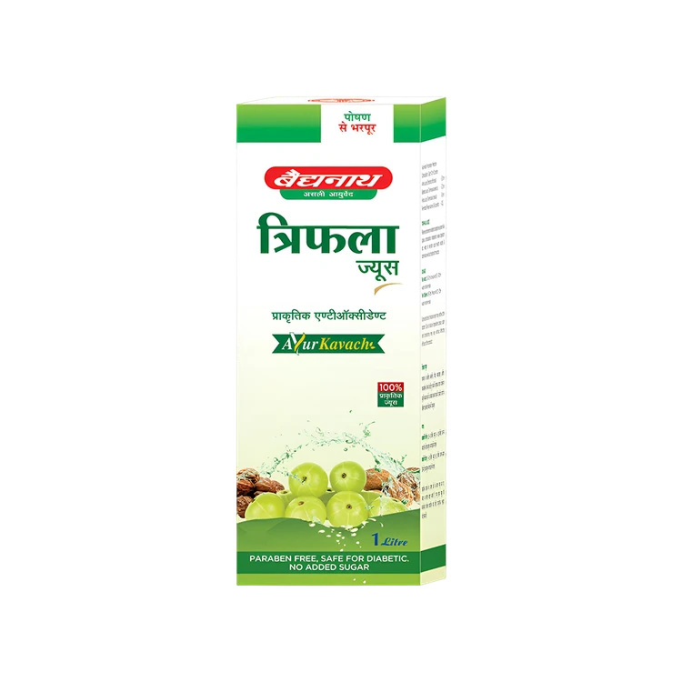 Baidyanath Natural Antioxidant Triphala Herbal Juice