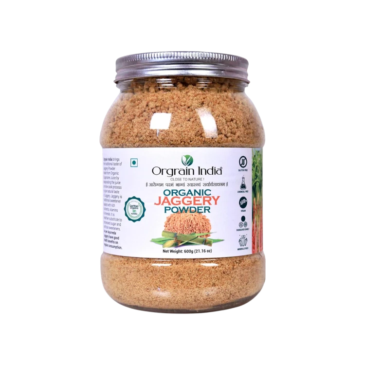 ORGRAIN INDIA Organic Jaggery Powder