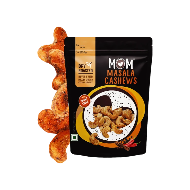Dry Roasted Masala Cashew by MOM - Meal Of The Moment