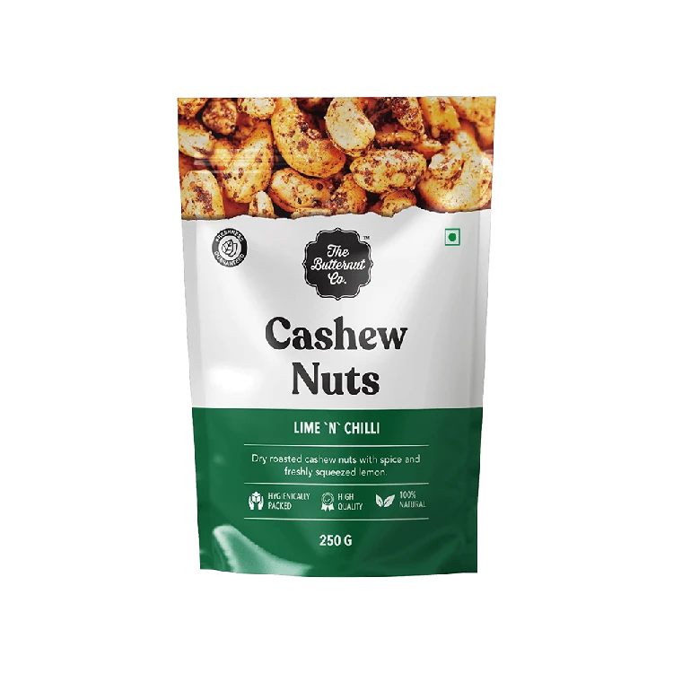 The Butternut Co. Lime N Chilli Cashew Nuts (Godambi)
