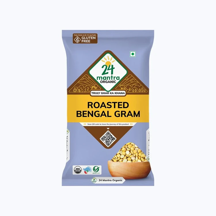 24 Mantra Organic Bengal Roasted Gram Dal / Channa Dal