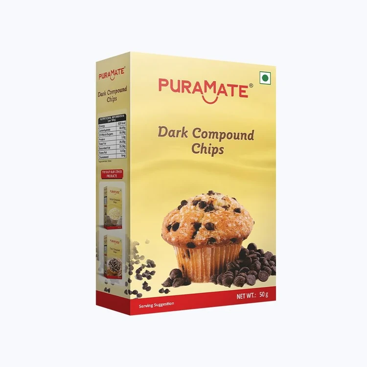 Puramate Dark Compound Choco Chips