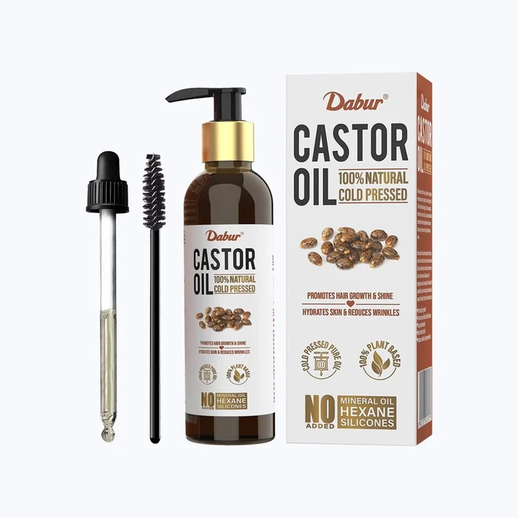 Dabur 100% Natural Cold Pressed Castor Oil