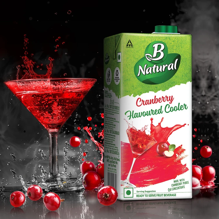 B Natural Cranberry Juice