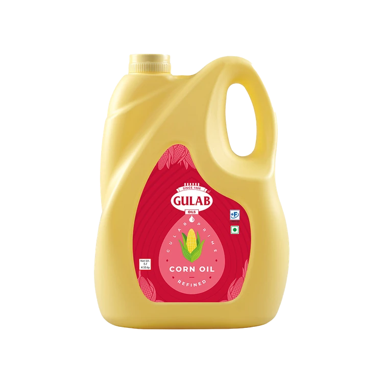 Gulab Refined Corn Oil (Makka Enne)