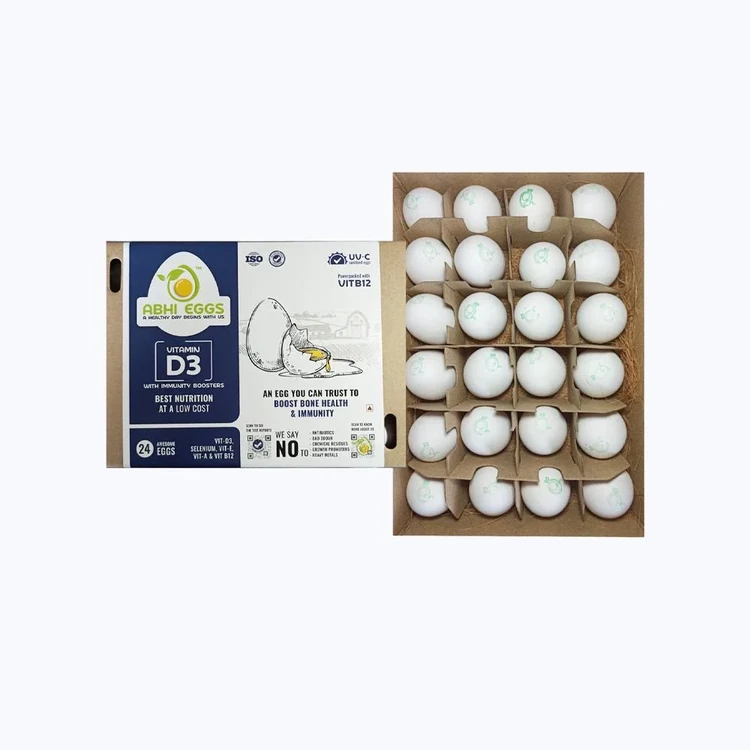 Abhi Vitamin D3 White Protein Rich Eggs