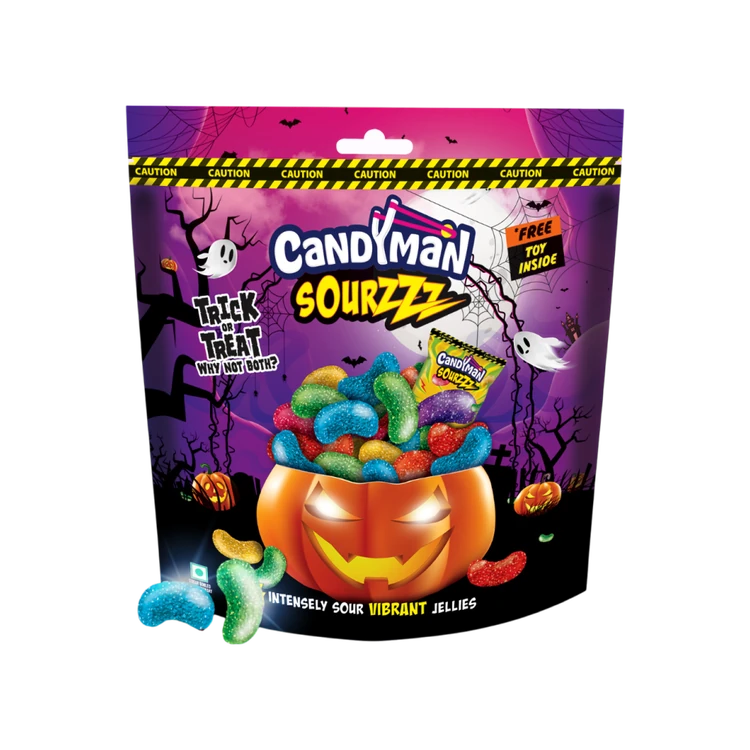 Candyman Sourzzz Sour Jelly Candy