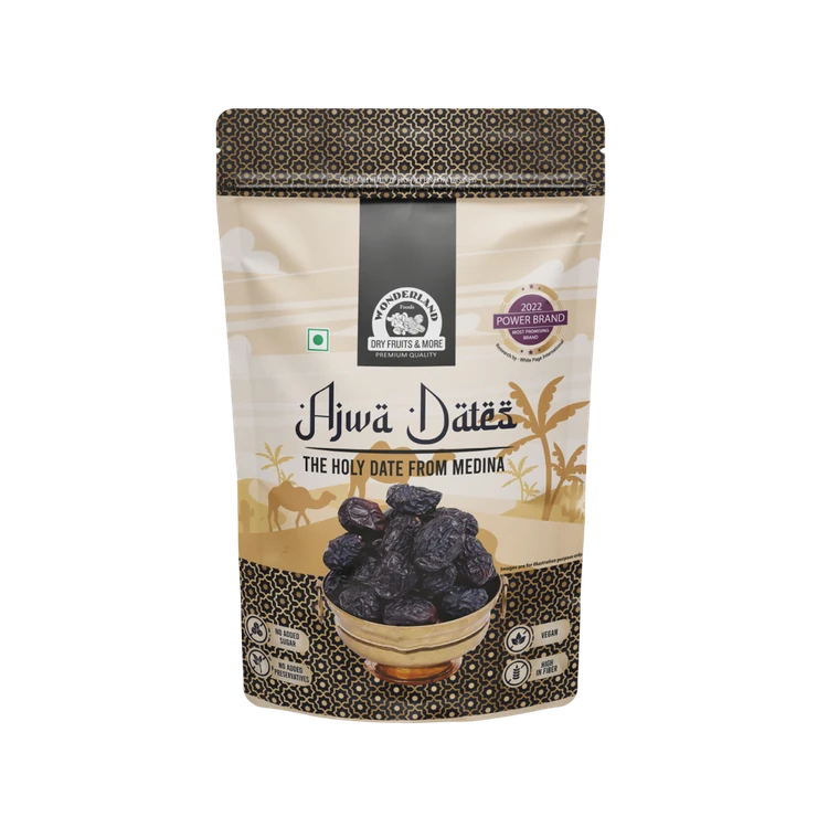 Wonderland Foods Ajwa Dates (Kharjura)