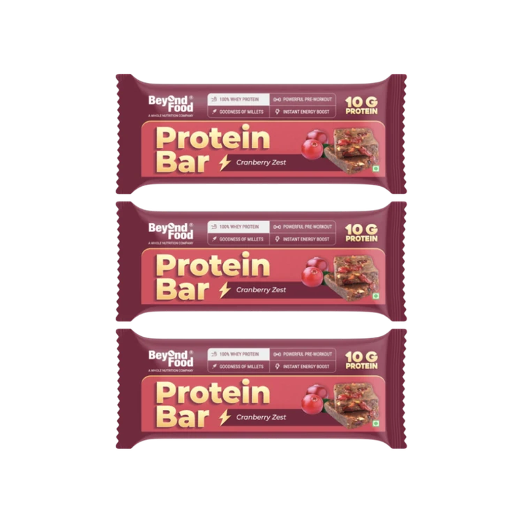 Beyond Food Cranberry Zest Protein Bar
