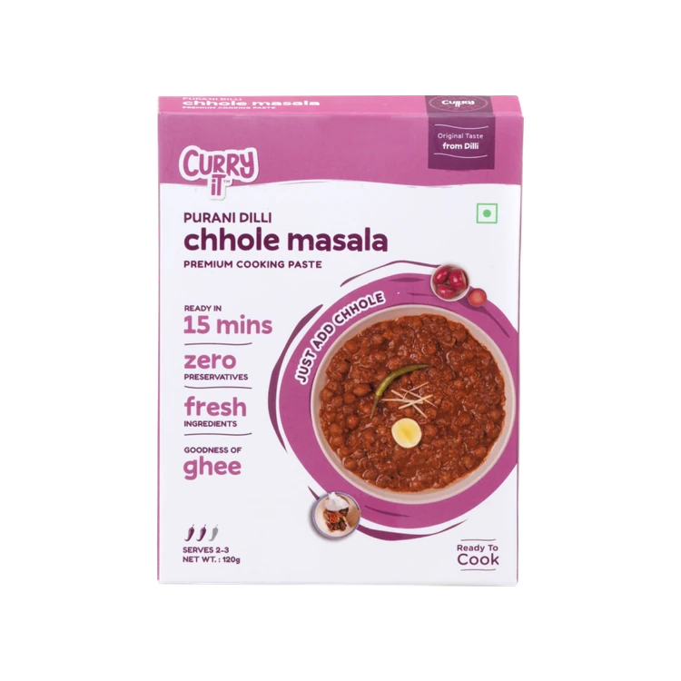 Curryit Purani Dilli Chhole Masala Cooking Paste