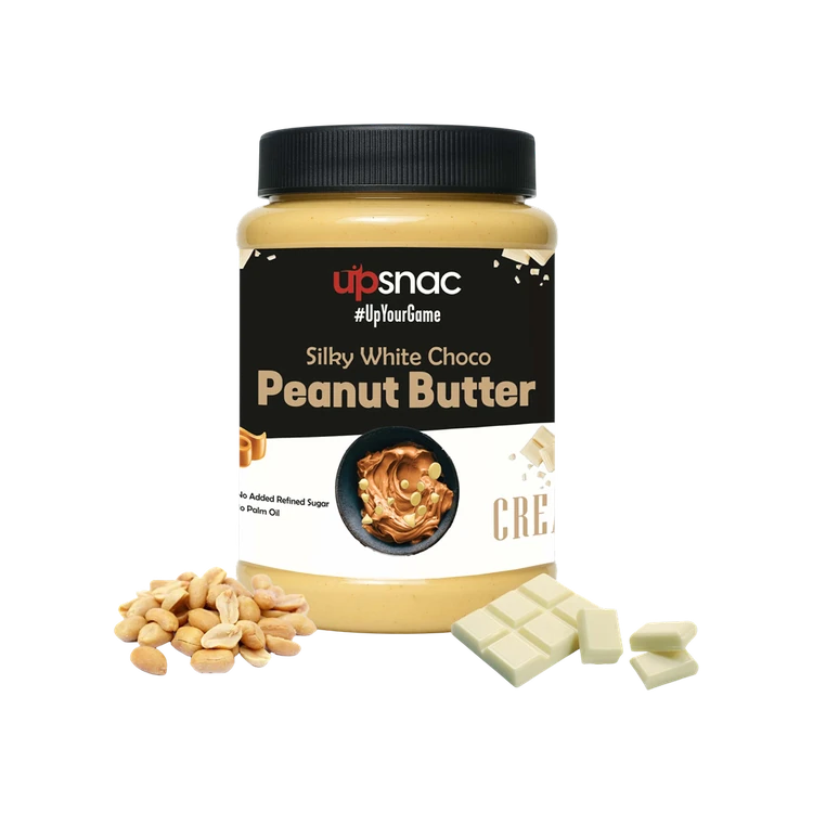 Upsnac Silky White Choco Creamy Peanut Butter