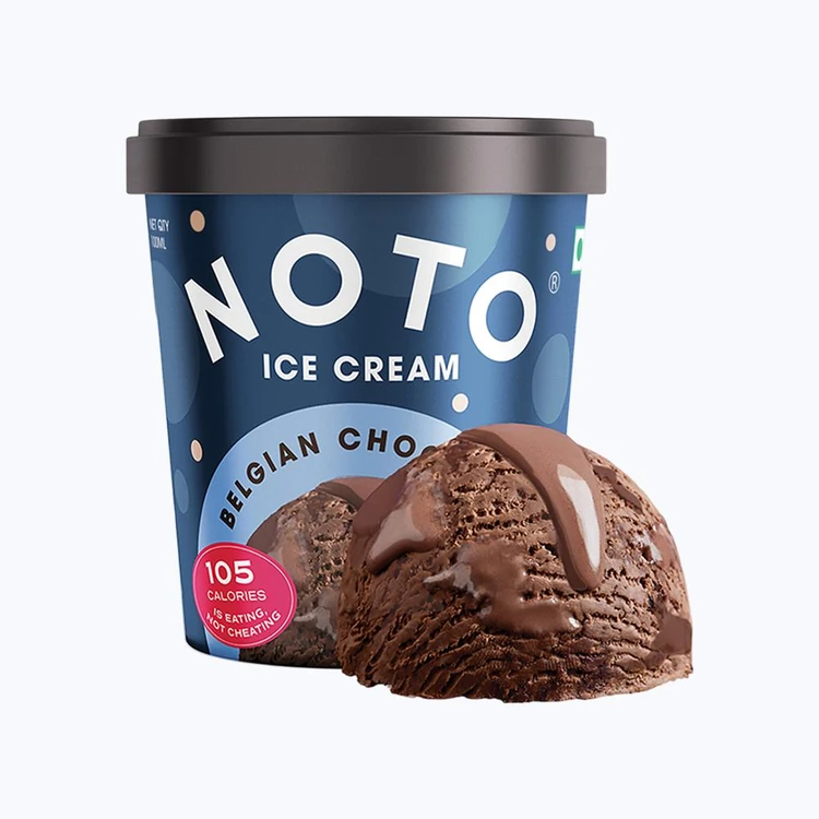 Noto Belgian Chocolate Ice Cream Cup