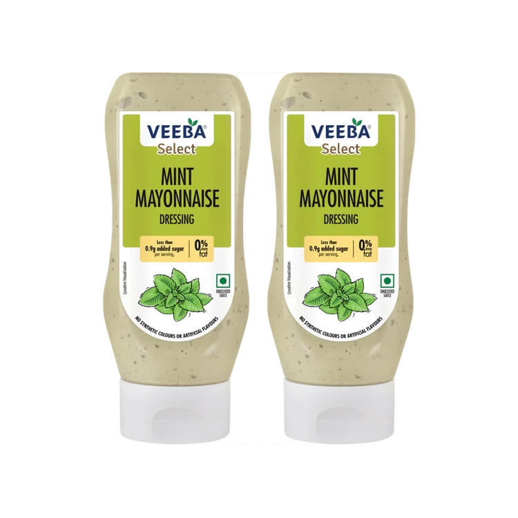 Veeba Mint Flavoured Mayonnaise - Pack of 2