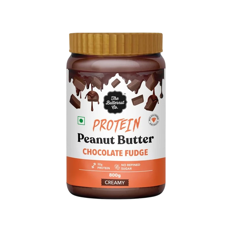 The Butternut Co. High Protein Chocolate Fudge Creamy Peanut Butter