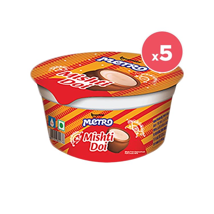 Metro Mishti Doi - Pack of 5
