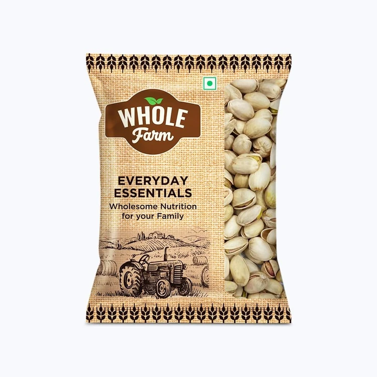Whole Farm Premium Roasted & Salted Pistachios (Pista)