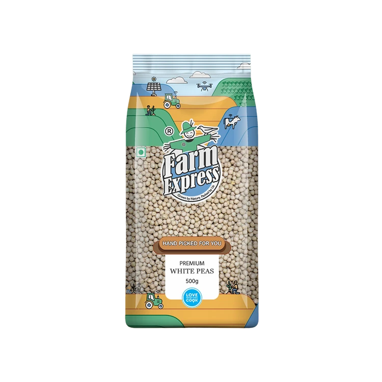 Farm Express Premium White Dried Peas (Bili Kadle Kalu (Dry))