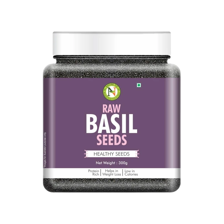 Nature Vit Basil Seeds (Sabja)