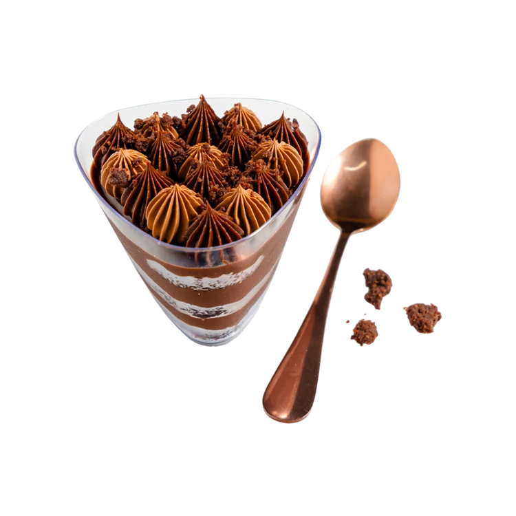 Creme Castle Chocolate Pudding Jar Cake