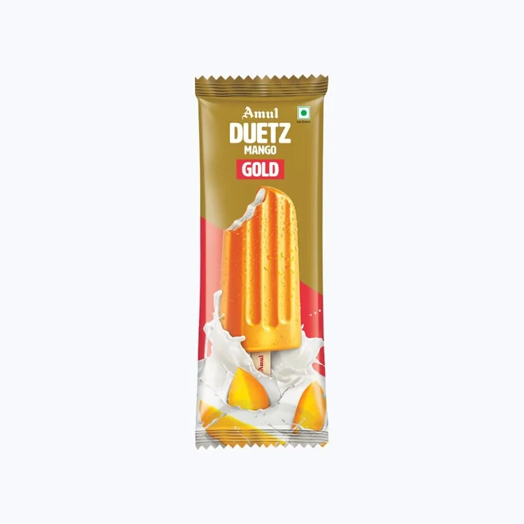 Amul Gold Duetz Mango Ice Cream Stick