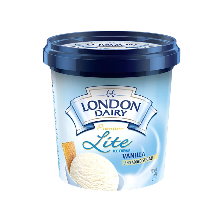 London Dairy Vanilla Lite Ice Cream Cup