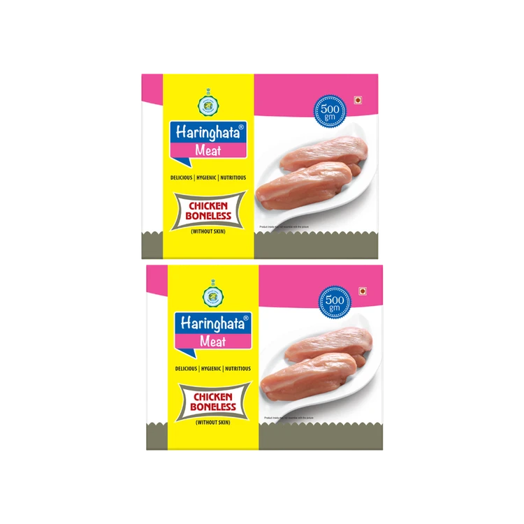 Haringhata Boneless Frozen Chicken Breast - Pack of 2