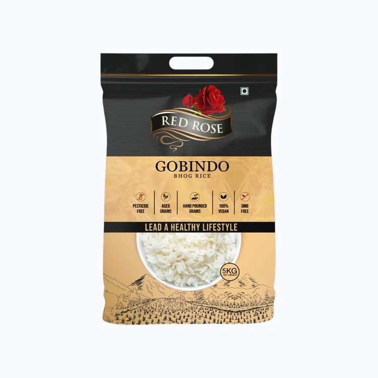 Red Rose Govindo Bhog Rice (Short Grain)