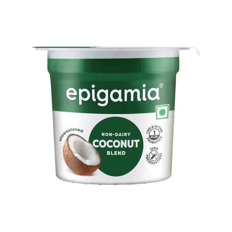 epigamia Plant-based Blend, Unsweetened Coconut Milk