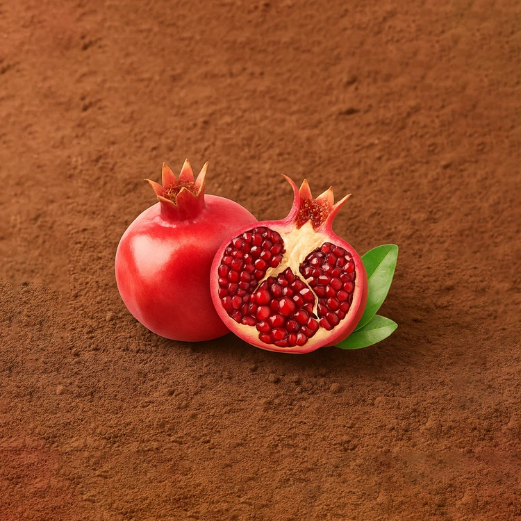 Organically Grown Pomegranate - 2 pieces (350-450 g) (Dalimbe Hannu)