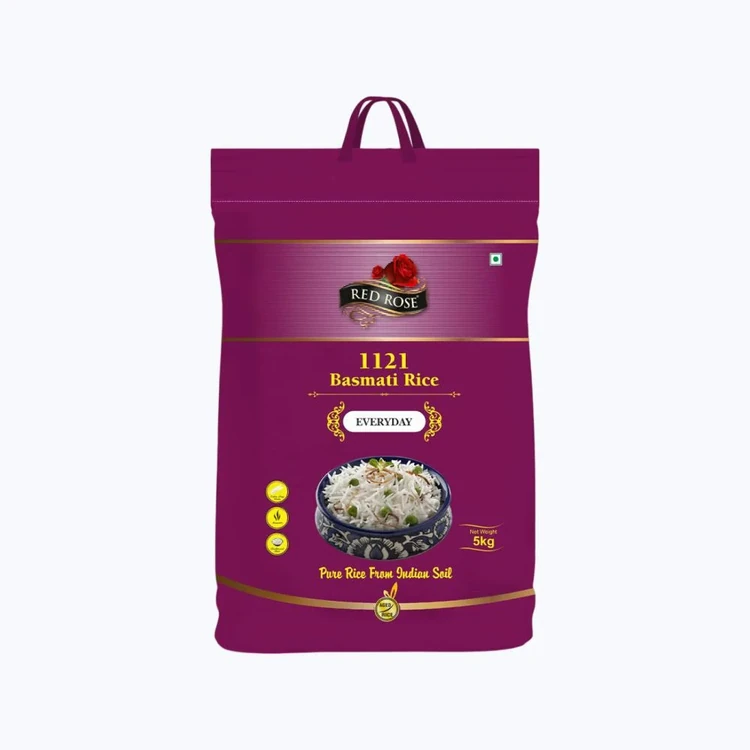 Red Rose 1121 Everyday Basmati Rice (Short Grain)