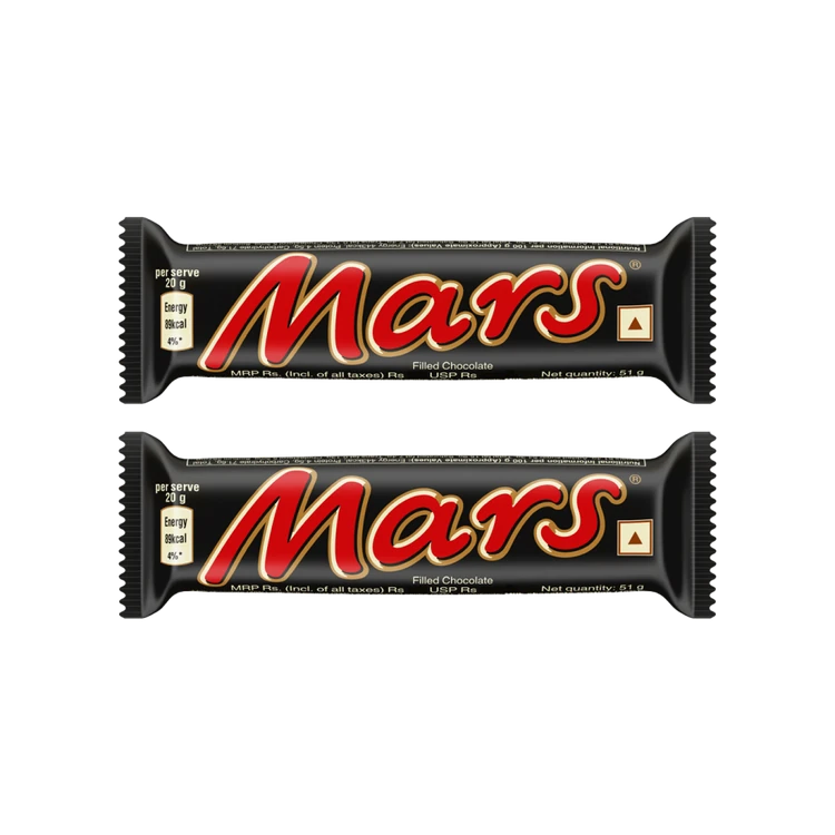 Mars Nougat and Caramel Filled Bar - Pack of 2