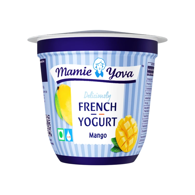 Mamie Yova French Fruit Yogurt -Mango