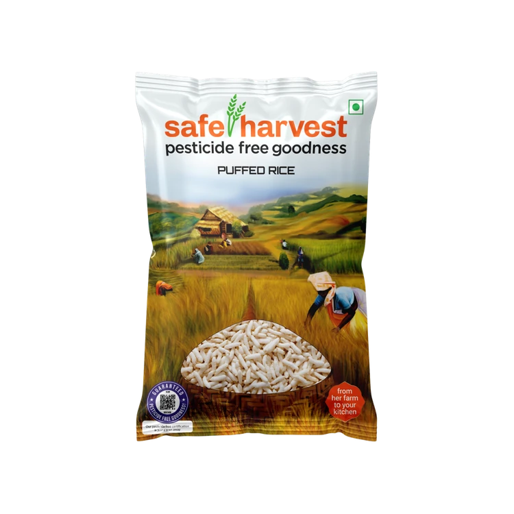 Safe Harvest Pesticide-Free Puffed Rice