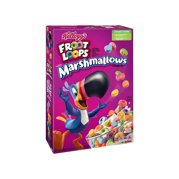 Kellogg's Froot Loops Marshmallow Multigrain Cereal