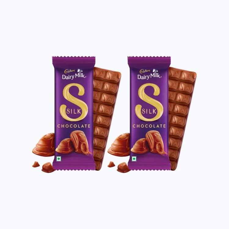 Cadbury Dairy Milk Silk Chocolate Bar - Pack of 2