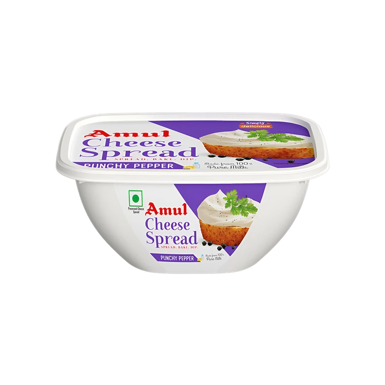 Amul Punchy Pepper Cheese Spread