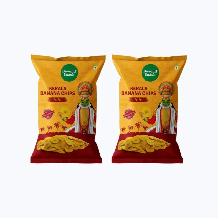 Beyond Snack Kerala Peri Peri Banana Chips - Pack of 2