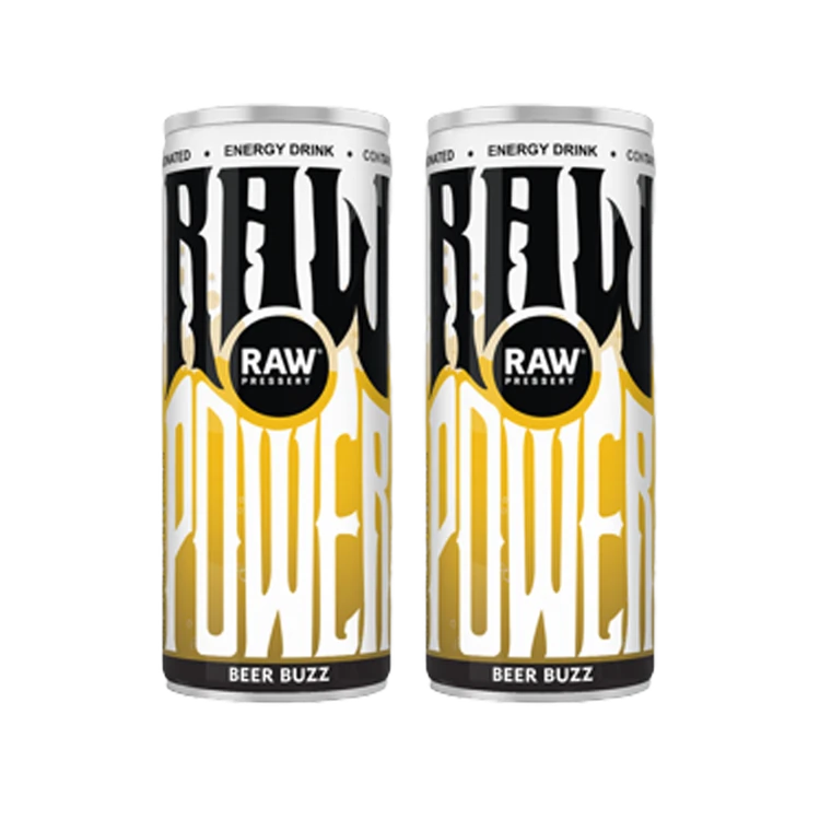 Raw Pressery Beer Buzz Energy Drink - Pack of 2