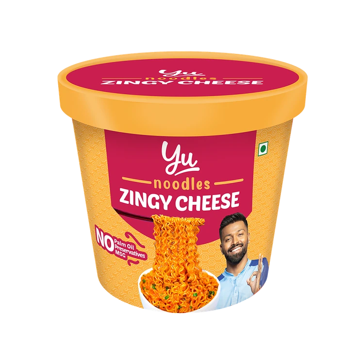 Yu Zingy Cheese Instant Cup Noodles