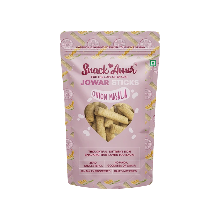 SnackAmor Jowar Onion Masala Sticks