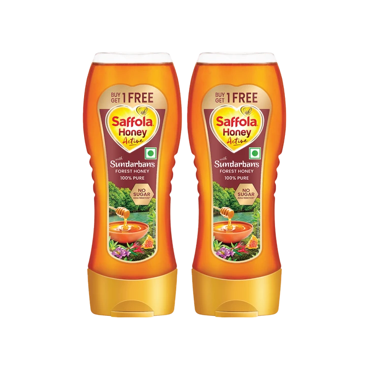 Saffola Pure Honey Active - Buy 1 Get 1 Free