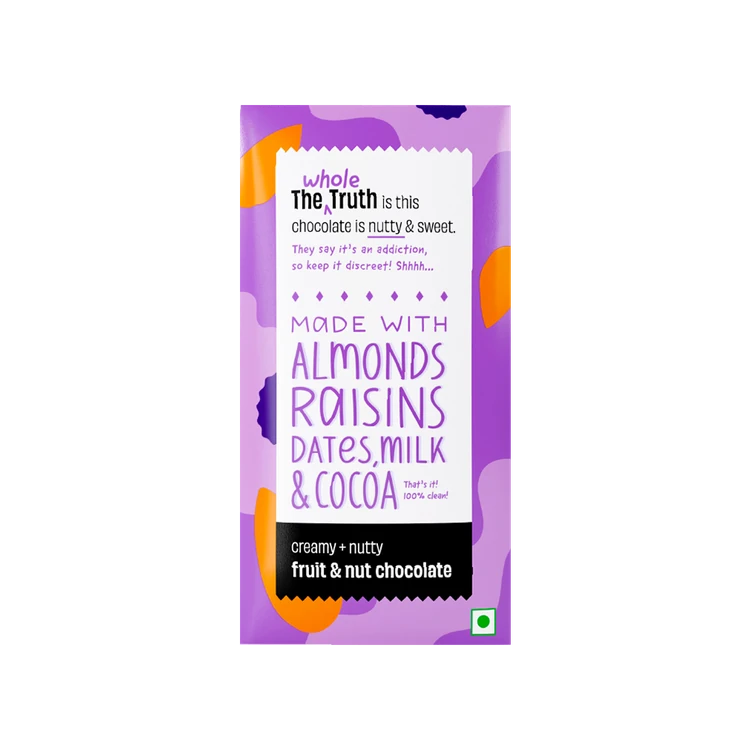 The Whole Truth Creamy Fruit and Nut Chocolate