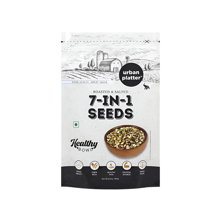 Urban Platter Roasted 7-in-1 Seeds Mix