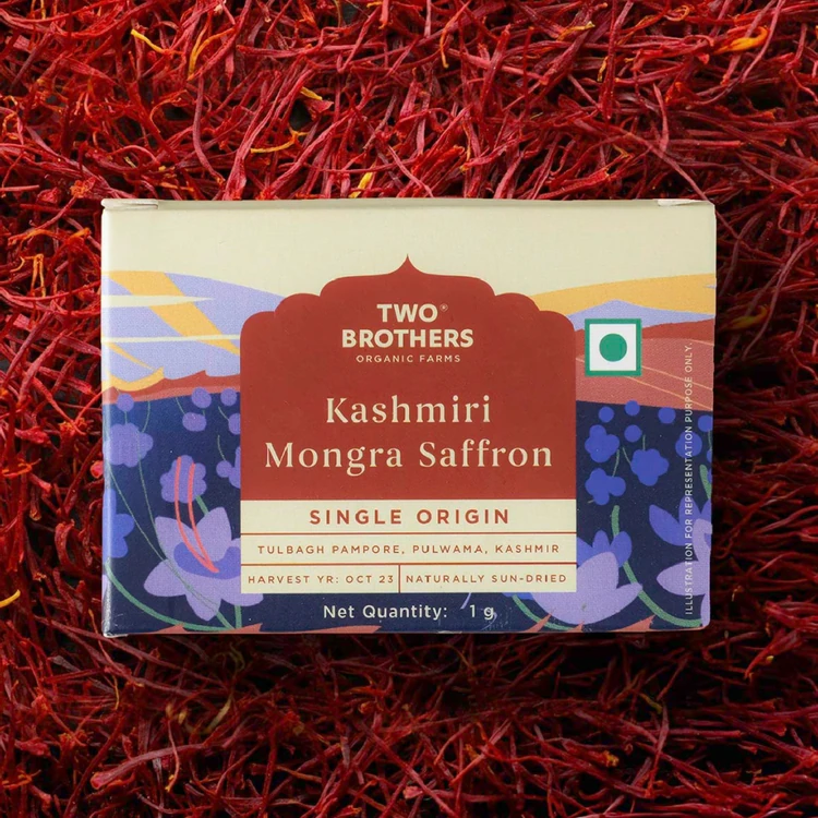 Two Brothers Kashmiri Mongra Organic Saffron