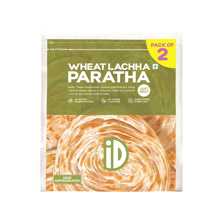 iD Fresh Wheat Lachha Paratha Special Offer